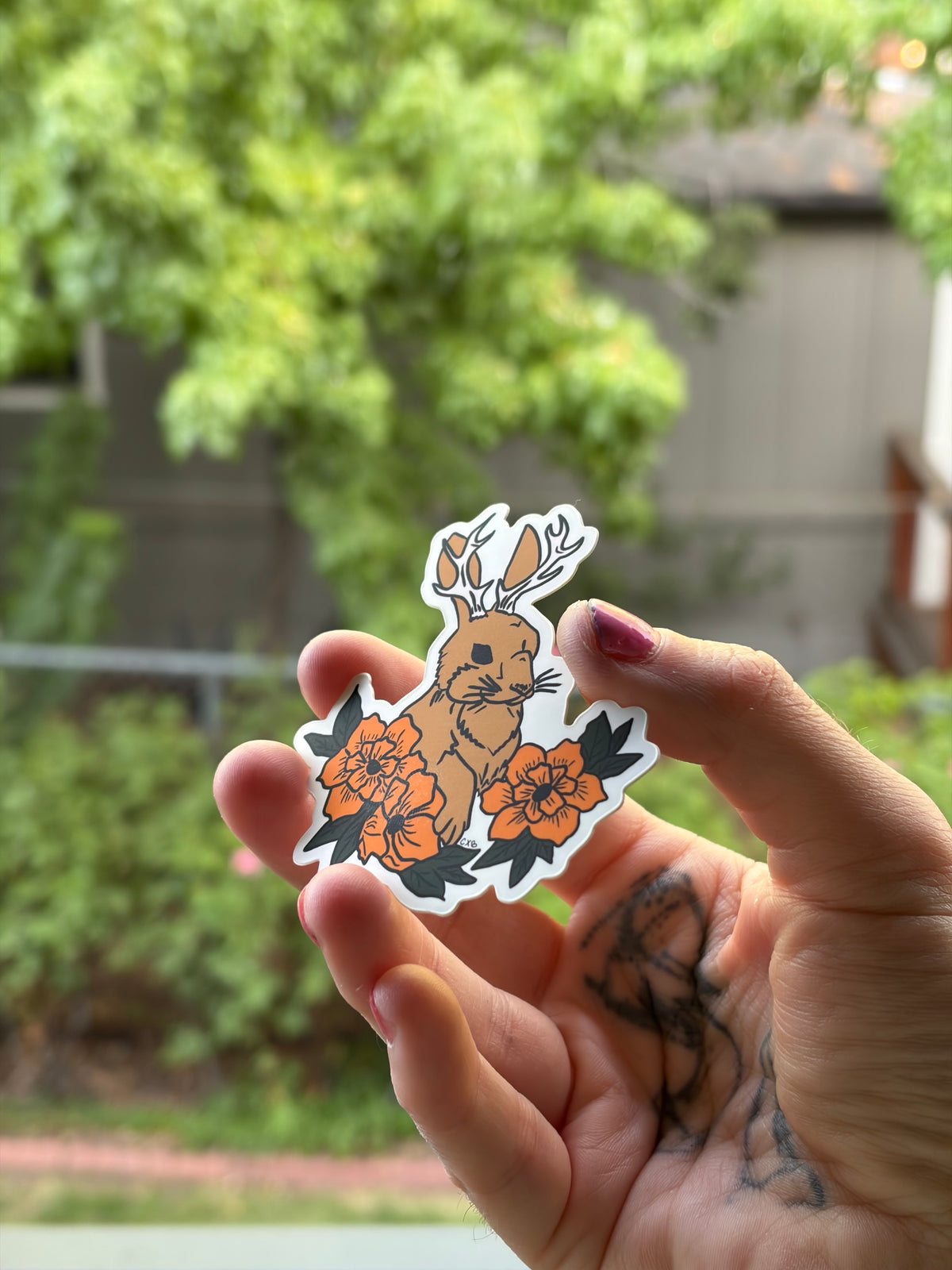 Jackalope Sticker