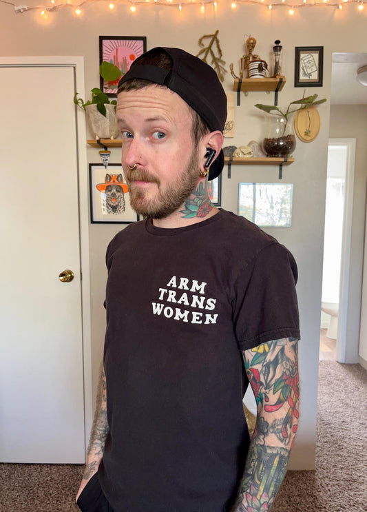 Arm Trans Women T-Shirt // Trans Pride Shirt