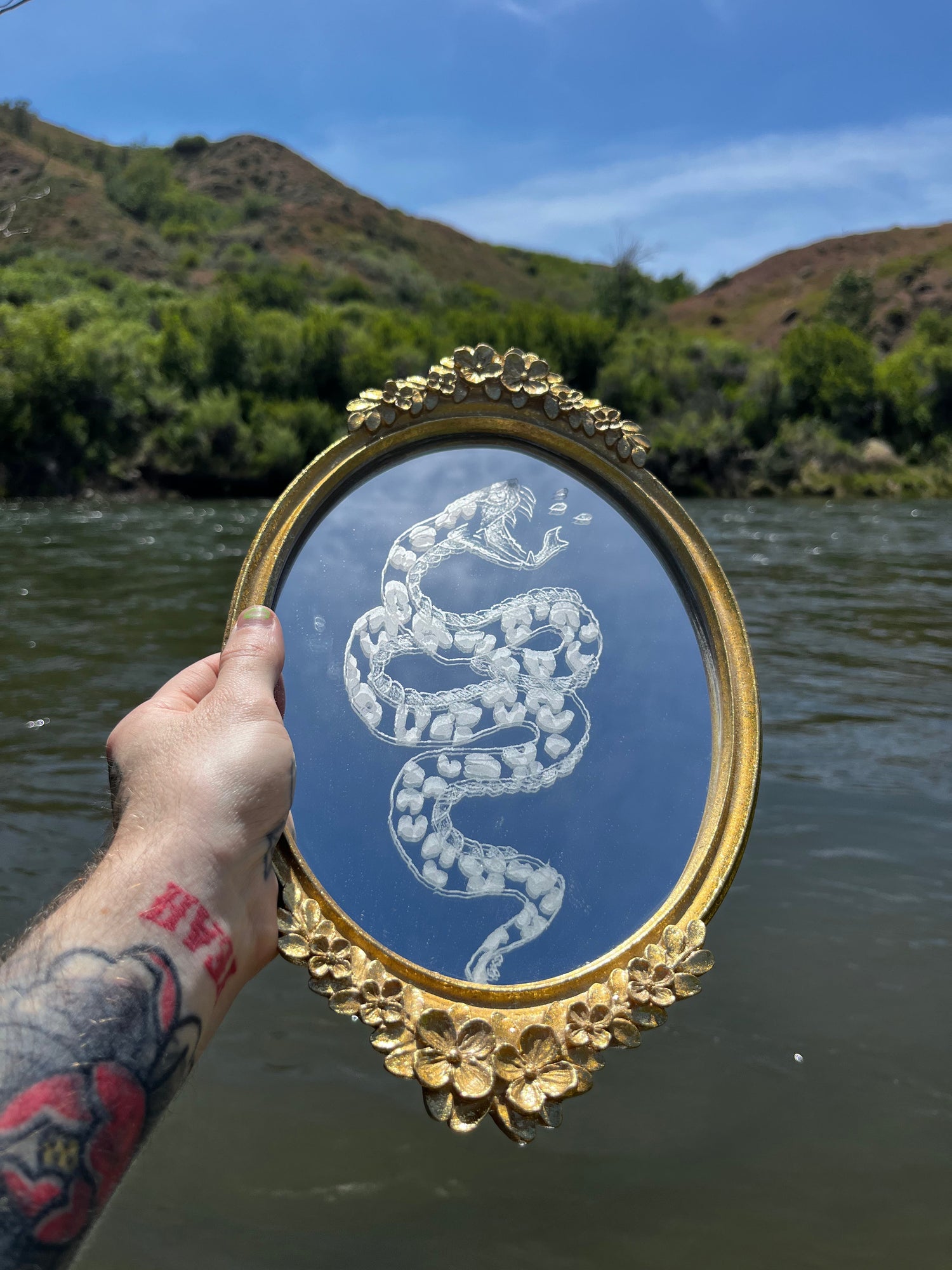 Etched Mirrors