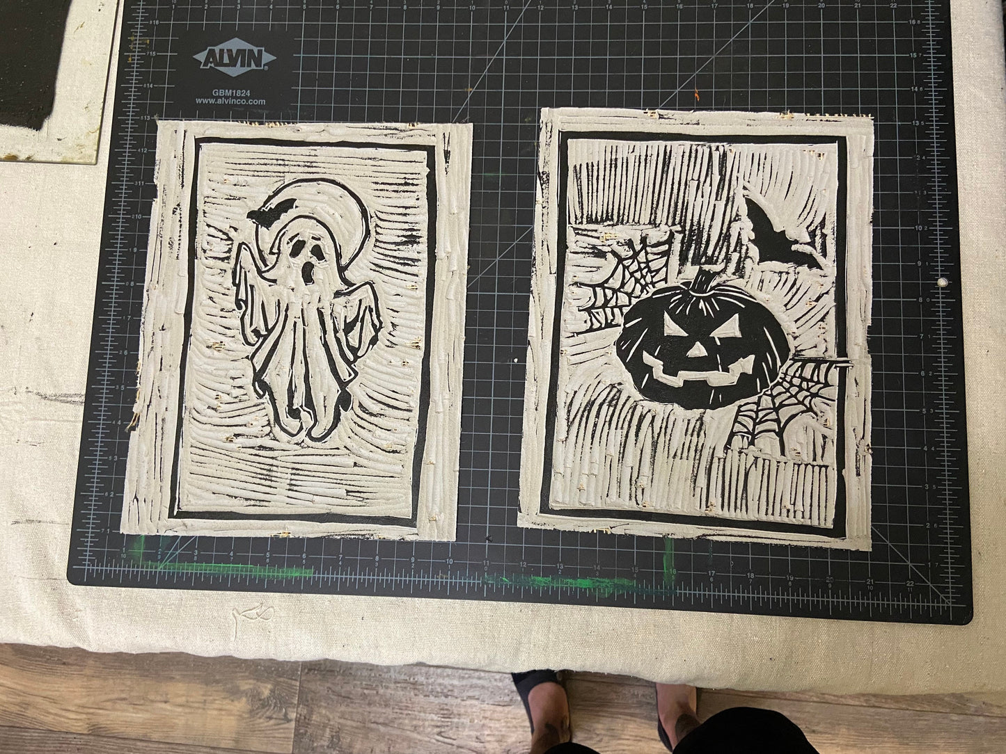 Halloween “Vintage” Duo Print Set
