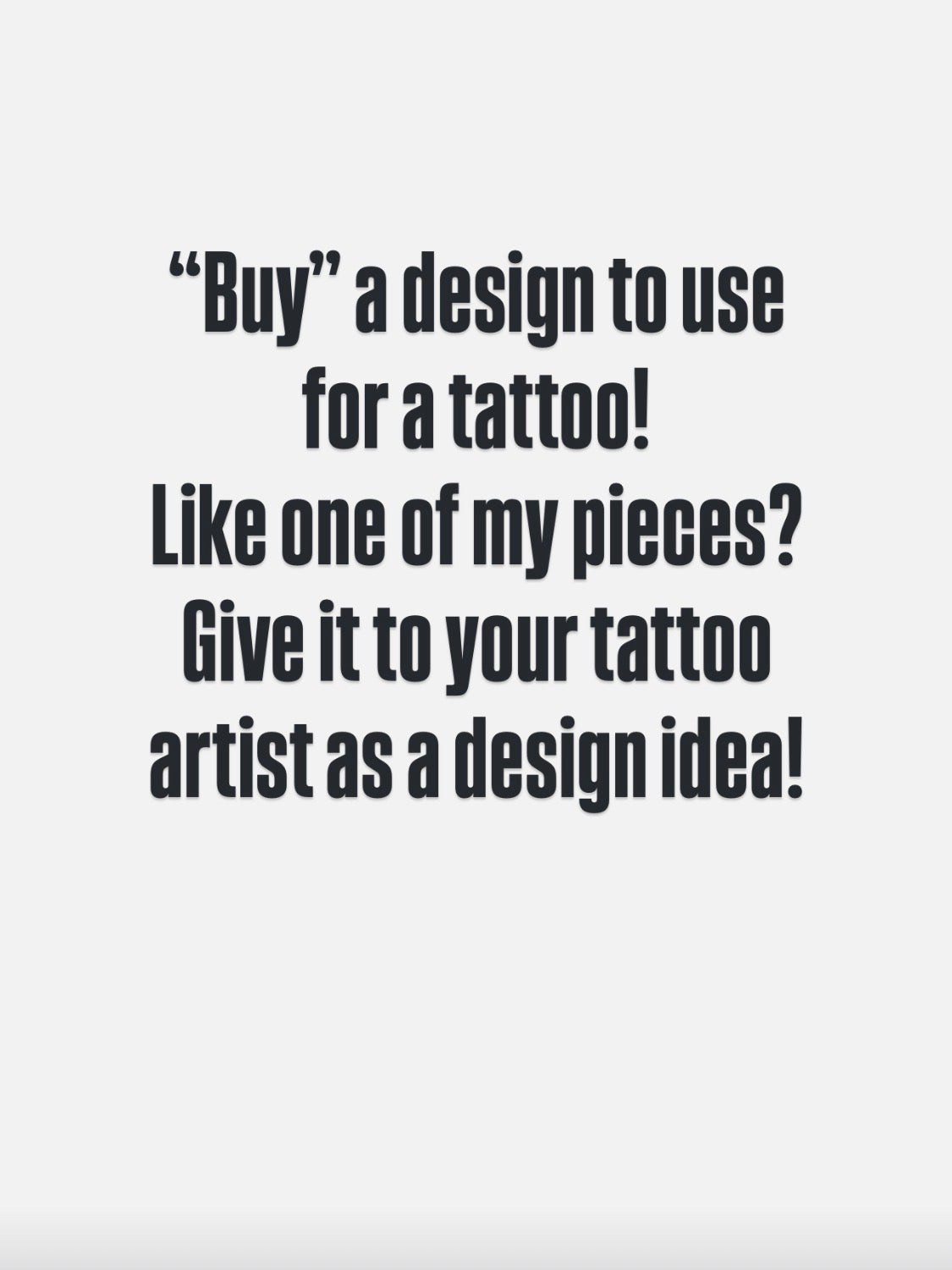 Tattoo Design Approval