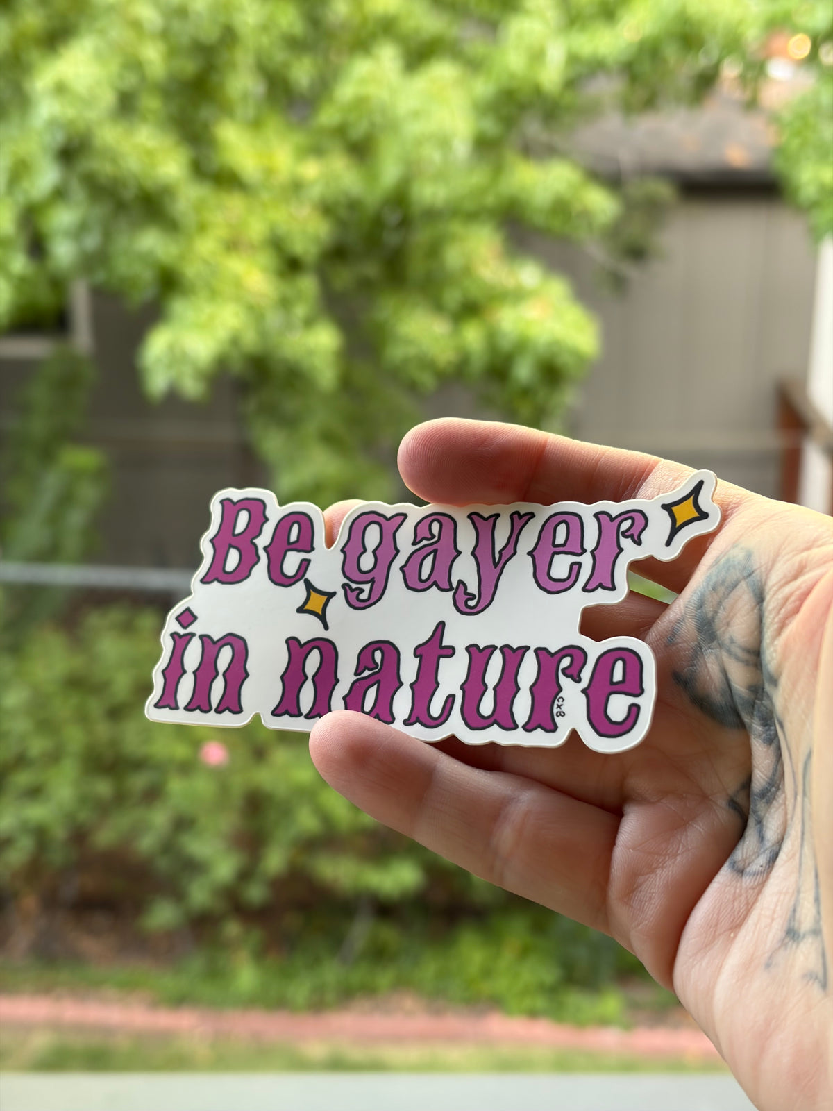 Nature Gay Sticker