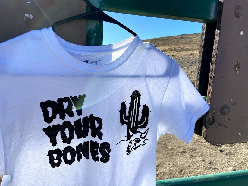 Dry Your Bones Logo T-Shirt // Cactus Desert Shirt