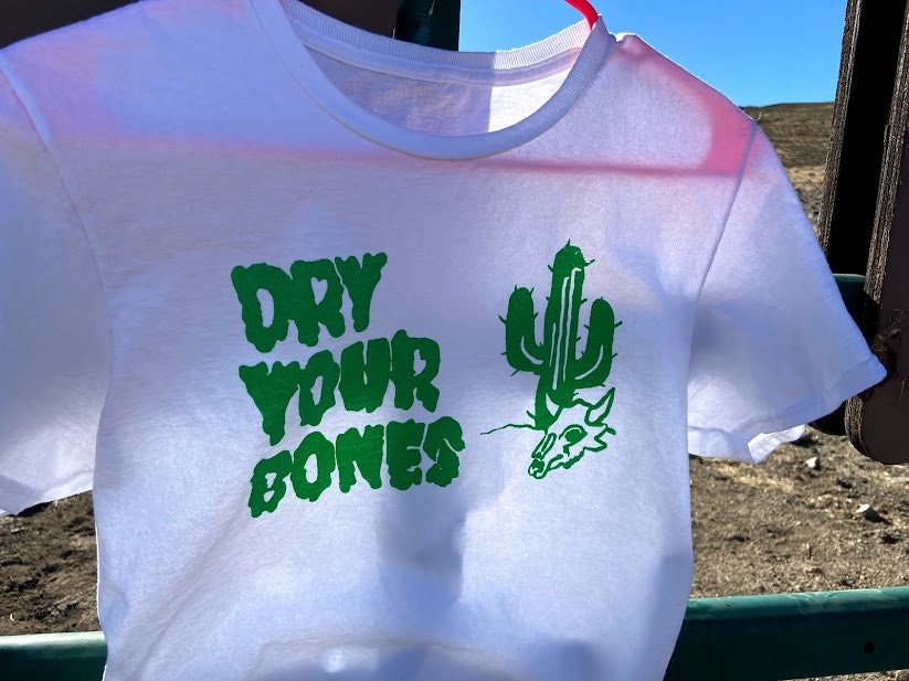 Dry Your Bones Logo T-Shirt // Cactus Desert Shirt