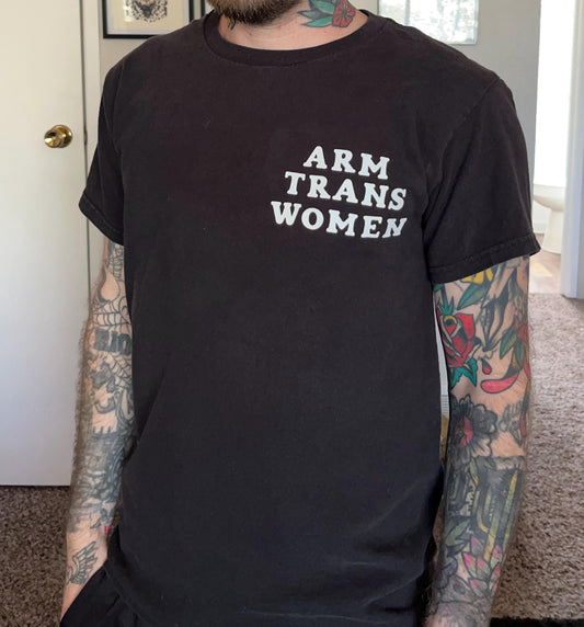 Arm Trans Women T-Shirt // Trans Pride Shirt