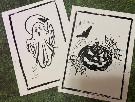 Halloween “Vintage” Duo Print Set