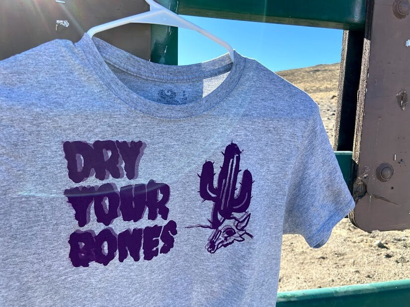 Dry Your Bones Logo T-Shirt // Cactus Desert Shirt